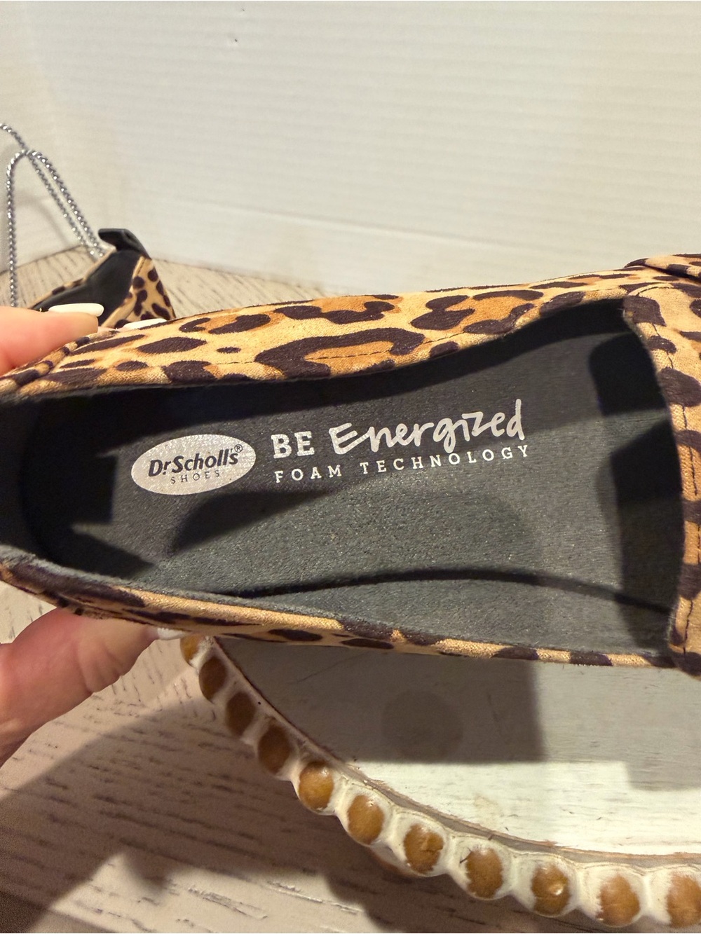 DR. SCHOLLS WOMENS WEBSTER LOAFER * LEOPARD PRINT * NEW* SIZE 7.5 - Picture 5 of 9